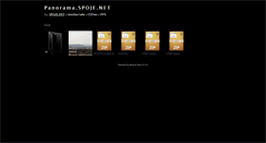 Desktop Screenshot of panorama.spoje.net